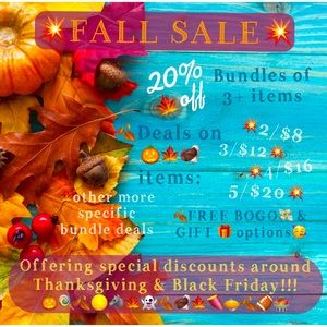 Fall Sale